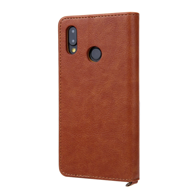 For Huawei P20 Lite CMai2 Kaka Series Litchi Texture Horizontal Flip Leather Case with Holder & Card Slots