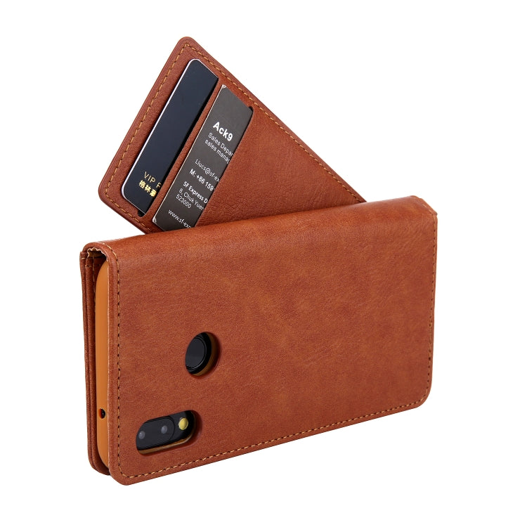 For Huawei P20 Lite CMai2 Kaka Series Litchi Texture Horizontal Flip Leather Case with Holder & Card Slots