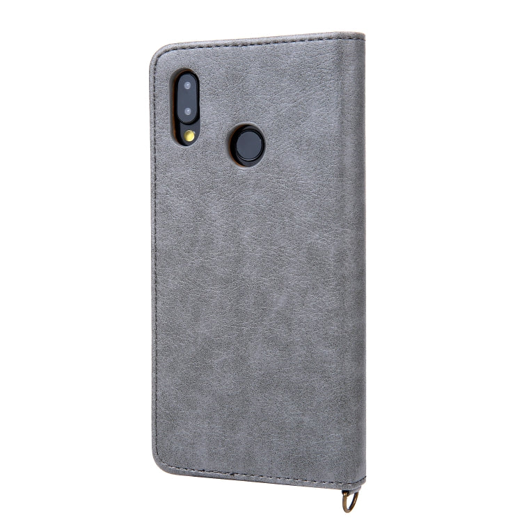 For Huawei P20 Lite CMai2 Kaka Series Litchi Texture Horizontal Flip Leather Case with Holder & Card Slots