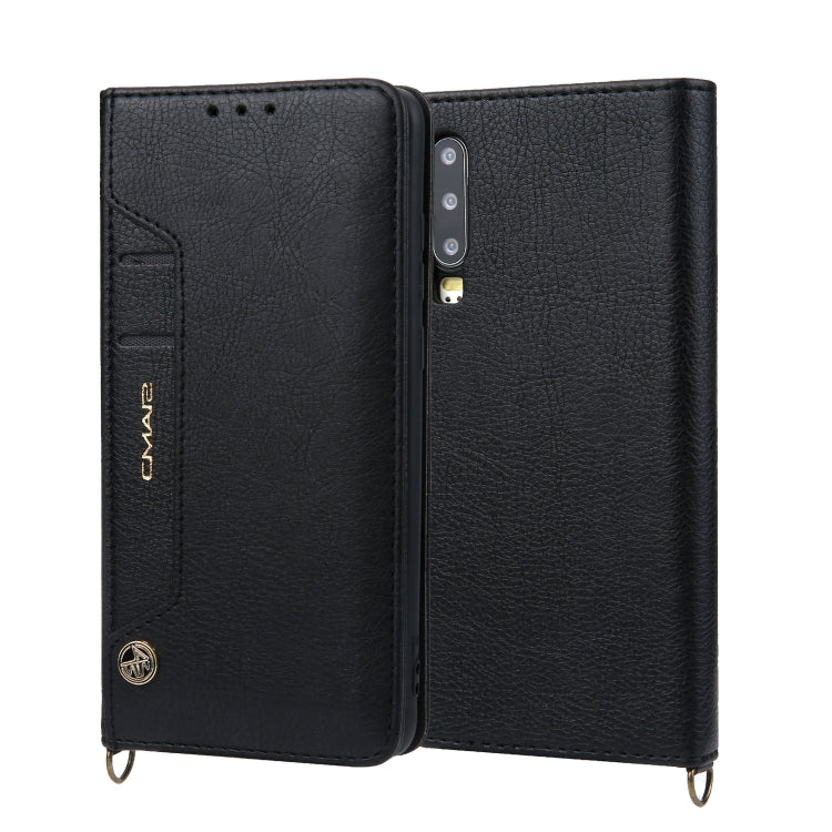 For Huawei P30 CMai2 Kaka Series Litchi Texture Horizontal Flip Leather Case with Holder & Card Slots
