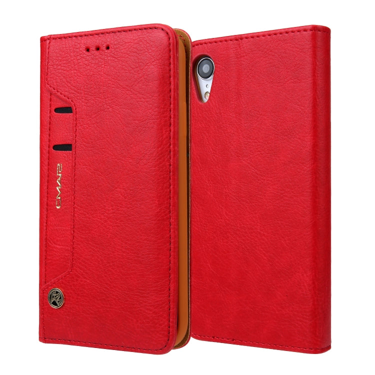 For iPhone XR CMai2 Kaka Series Litchi Texture Horizontal Flip Leather Case with Holder & Card Slots