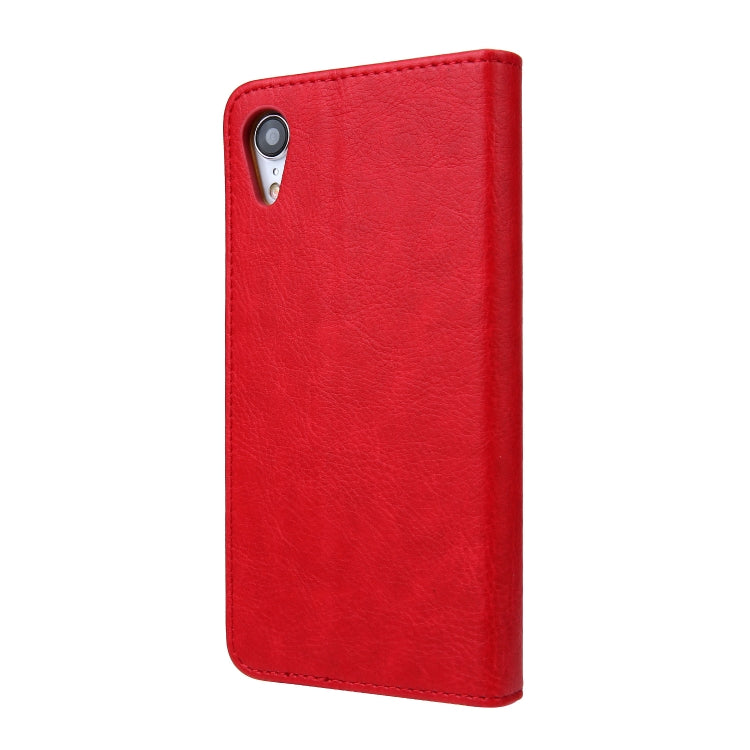 For iPhone XR CMai2 Kaka Series Litchi Texture Horizontal Flip Leather Case with Holder & Card Slots