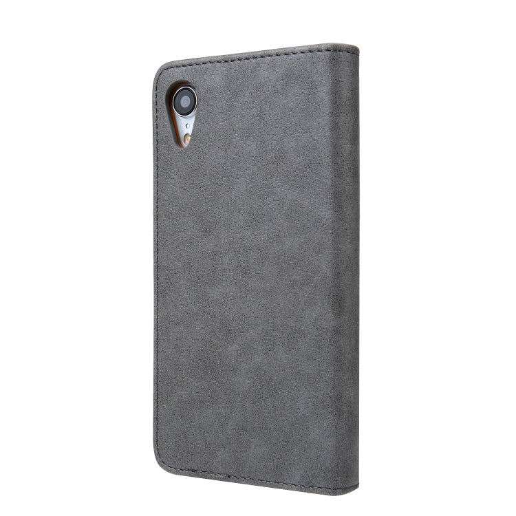 For iPhone XR CMai2 Kaka Series Litchi Texture Horizontal Flip Leather Case with Holder & Card Slots
