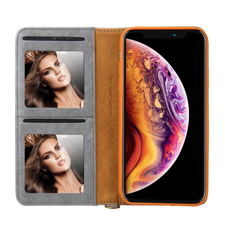 For iPhone XR CMai2 Kaka Series Litchi Texture Horizontal Flip Leather Case with Holder & Card Slots