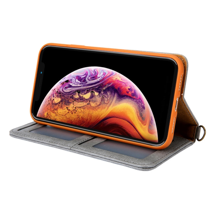 For iPhone XR CMai2 Kaka Series Litchi Texture Horizontal Flip Leather Case with Holder & Card Slots