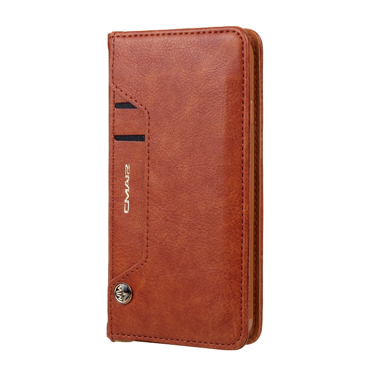 For iPhone SE 2022 / SE 2020 / 8 / 7 CMai2 Kaka Series Litchi Texture Horizontal Flip Leather Case with Holder & Card Slots
