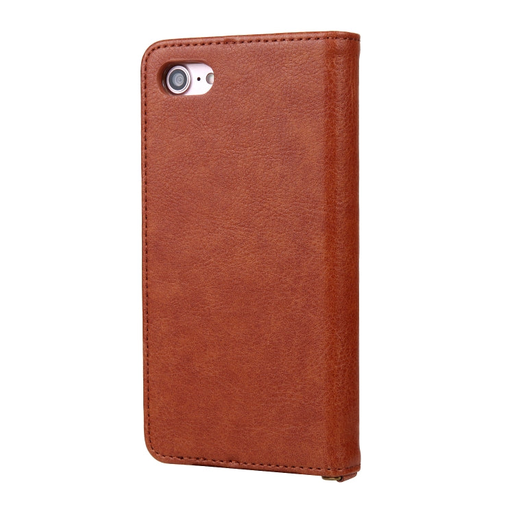 For iPhone SE 2022 / SE 2020 / 8 / 7 CMai2 Kaka Series Litchi Texture Horizontal Flip Leather Case with Holder & Card Slots