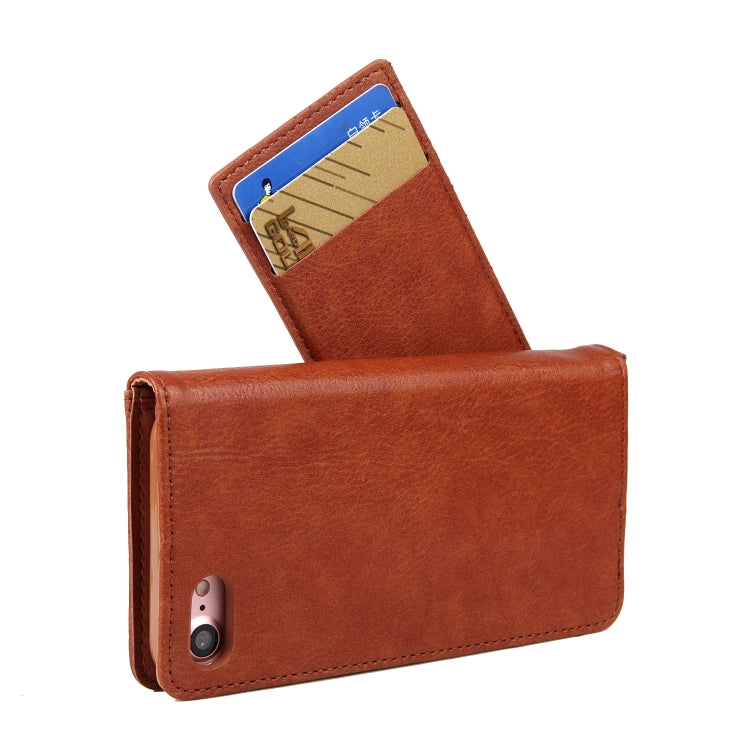 For iPhone SE 2022 / SE 2020 / 8 / 7 CMai2 Kaka Series Litchi Texture Horizontal Flip Leather Case with Holder & Card Slots