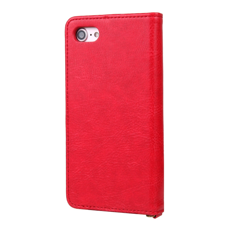 For iPhone SE 2022 / SE 2020 / 8 / 7 CMai2 Kaka Series Litchi Texture Horizontal Flip Leather Case with Holder & Card Slots