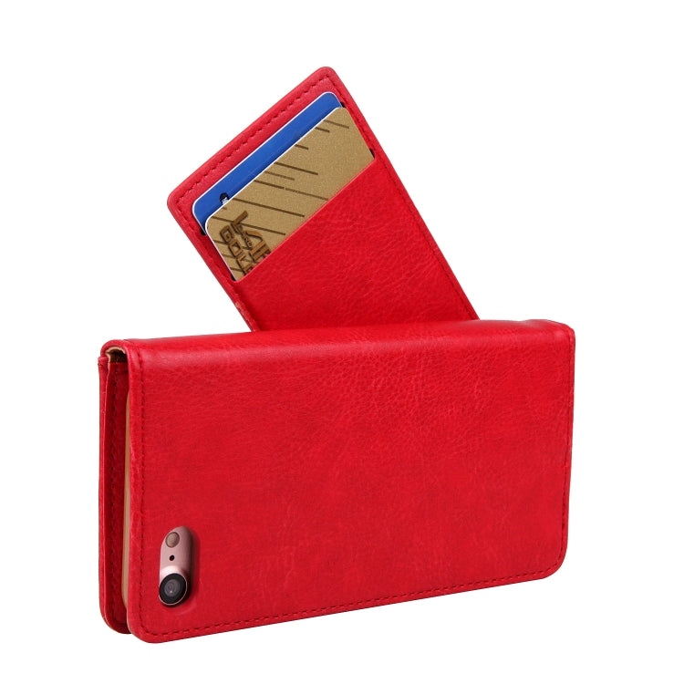 For iPhone SE 2022 / SE 2020 / 8 / 7 CMai2 Kaka Series Litchi Texture Horizontal Flip Leather Case with Holder & Card Slots