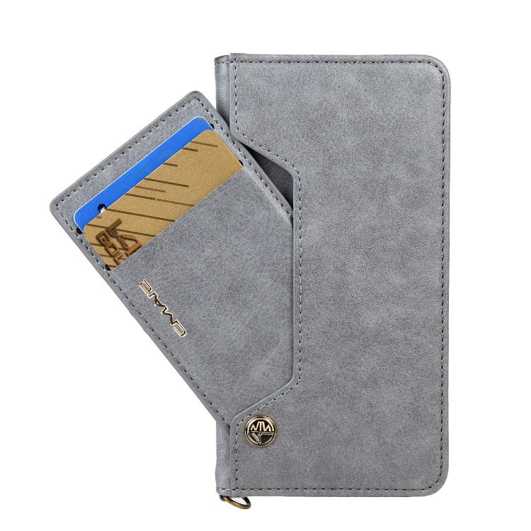 For iPhone SE 2022 / SE 2020 / 8 / 7 CMai2 Kaka Series Litchi Texture Horizontal Flip Leather Case with Holder & Card Slots