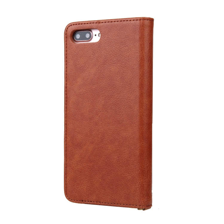 For iPhone 8 Plus / 7 Plus CMai2 Kaka Series Litchi Texture Horizontal Flip Leather Case with Holder & Card Slots
