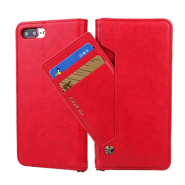 For iPhone 8 Plus / 7 Plus CMai2 Kaka Series Litchi Texture Horizontal Flip Leather Case with Holder & Card Slots