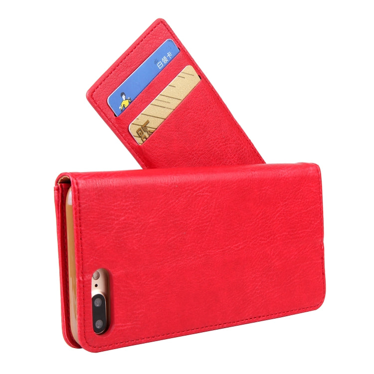 For iPhone 8 Plus / 7 Plus CMai2 Kaka Series Litchi Texture Horizontal Flip Leather Case with Holder & Card Slots