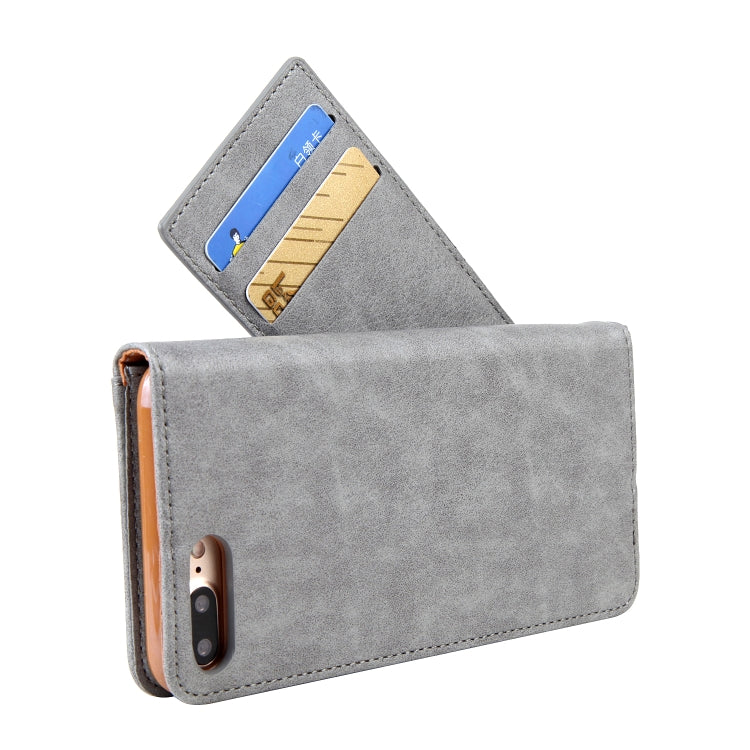 For iPhone 8 Plus / 7 Plus CMai2 Kaka Series Litchi Texture Horizontal Flip Leather Case with Holder & Card Slots