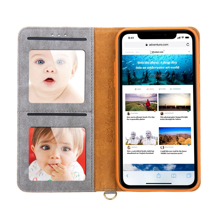 For iPhone 11 CMai2 Kaka Series Litchi Texture Horizontal Flip Leather Case with Holder & Card Slots