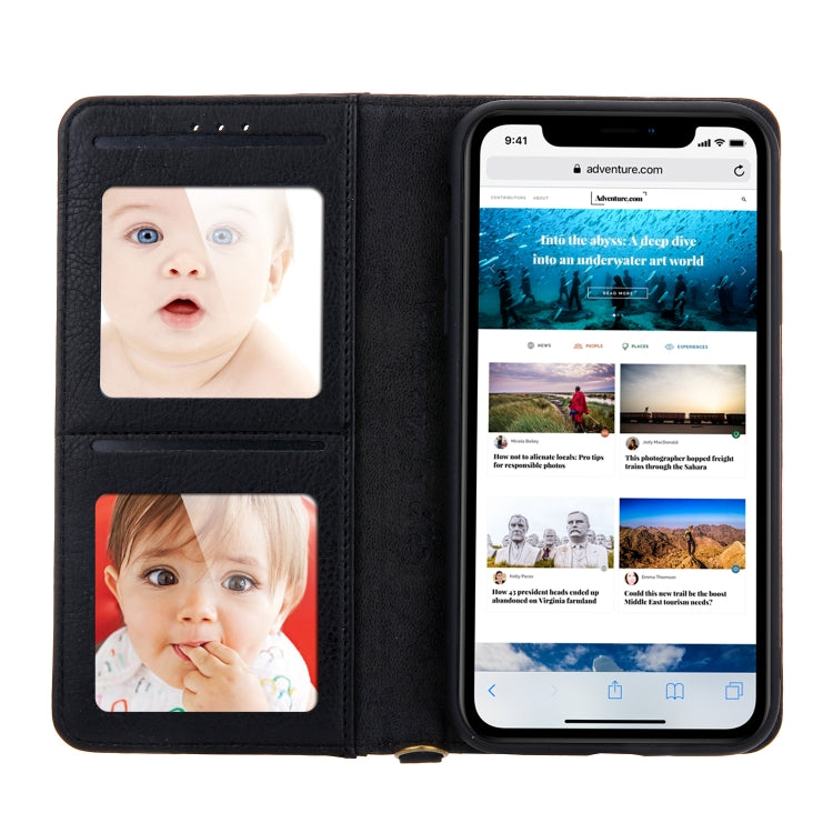 For iPhone 11 CMai2 Kaka Series Litchi Texture Horizontal Flip Leather Case with Holder & Card Slots
