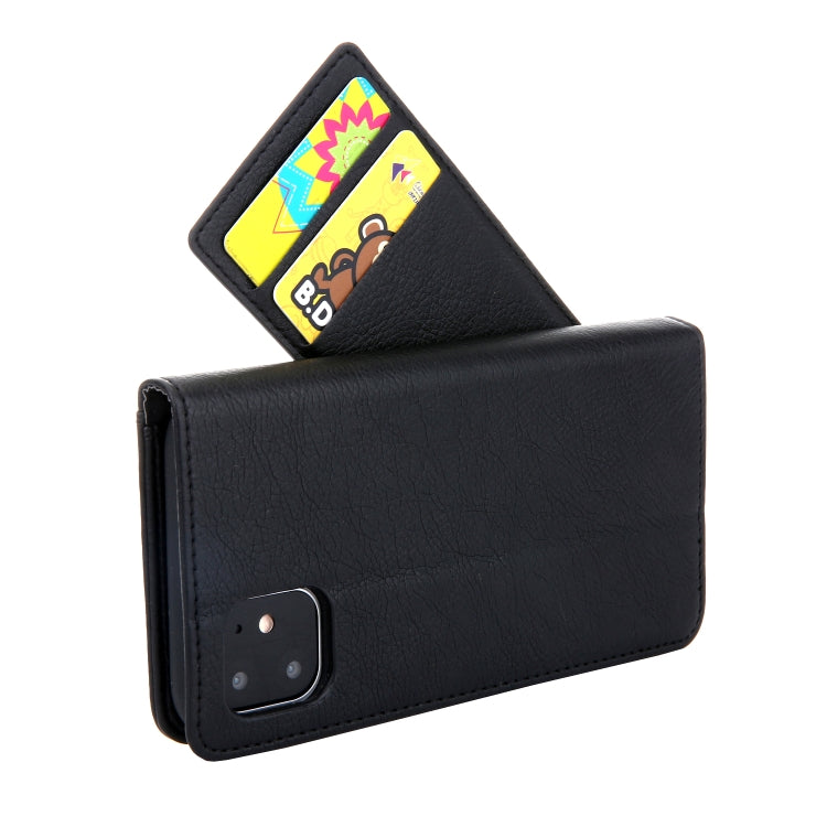 For iPhone 11 CMai2 Kaka Series Litchi Texture Horizontal Flip Leather Case with Holder & Card Slots
