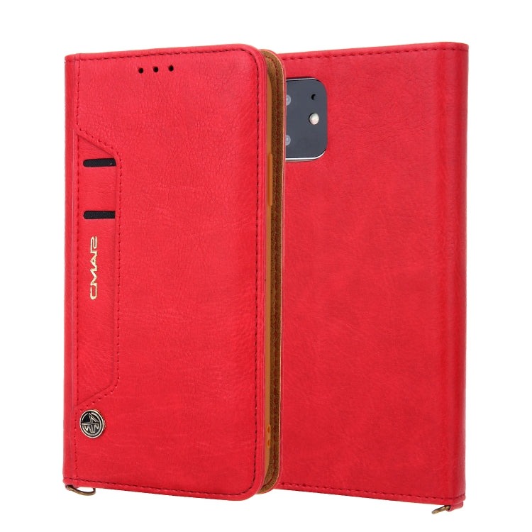 For iPhone 11 Pro CMai2 Kaka Series Litchi Texture Horizontal Flip Leather Case with Holder & Card Slots
