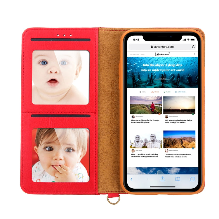 For iPhone 11 Pro CMai2 Kaka Series Litchi Texture Horizontal Flip Leather Case with Holder & Card Slots