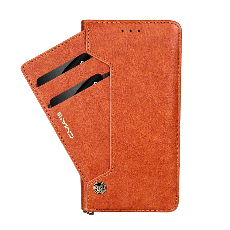 For iPhone X / XS CMai2 Kaka Series Litchi Texture Horizontal Flip Leather Case with Holder & Card Slots