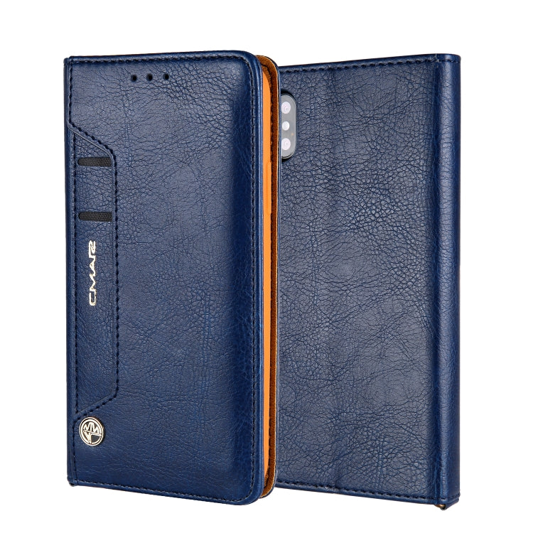 For iPhone X / XS CMai2 Kaka Series Litchi Texture Horizontal Flip Leather Case with Holder & Card Slots