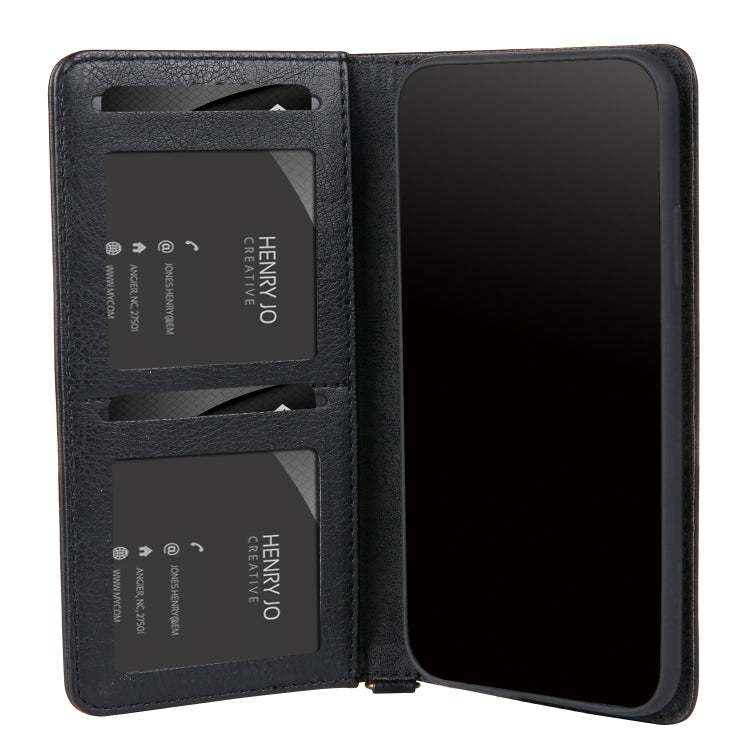 For iPhone X / XS CMai2 Kaka Series Litchi Texture Horizontal Flip Leather Case with Holder & Card Slots