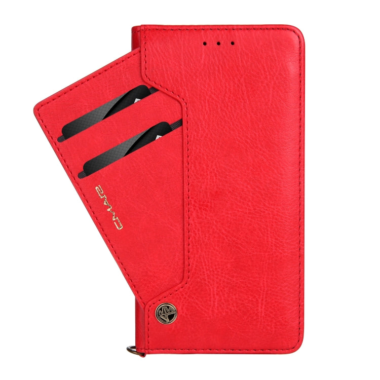 For iPhone XS Max CMai2 Kaka Series Litchi Texture Horizontal Flip Leather Case with Holder & Card Slots