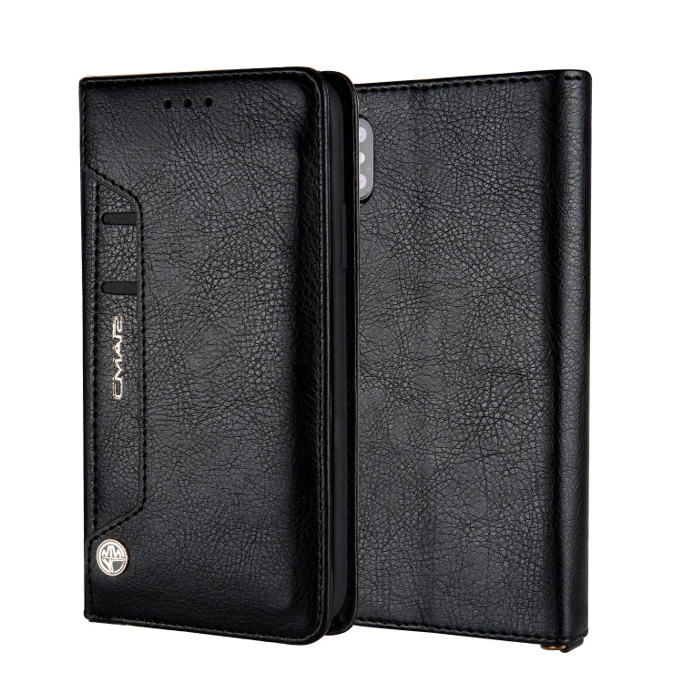 For iPhone XS Max CMai2 Kaka Series Litchi Texture Horizontal Flip Leather Case with Holder & Card Slots