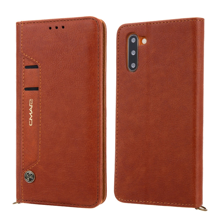 For Galaxy Note10+ CMai2 Kaka Series Litchi Texture Horizontal Flip Leather Case with Holder & Card Slots