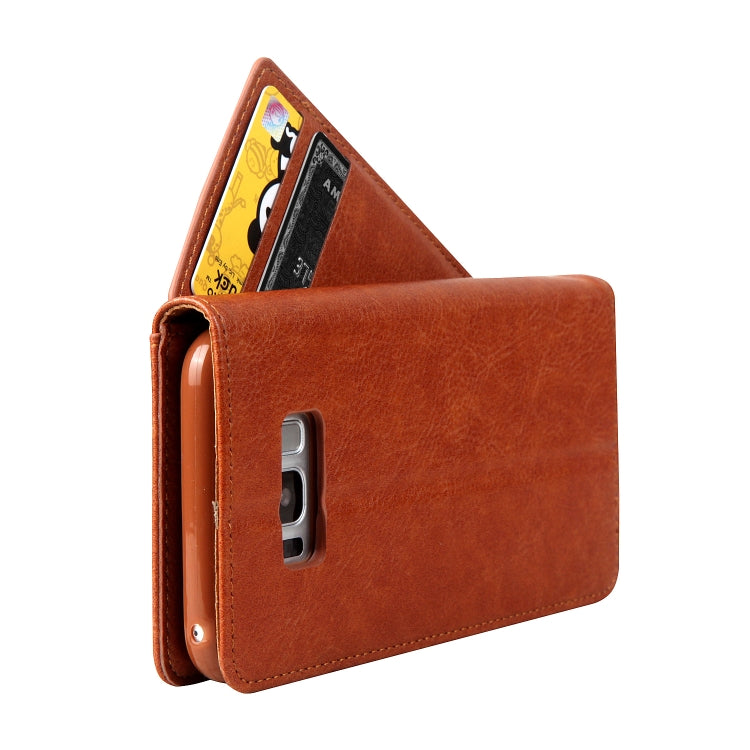For Galaxy S8 CMai2 Kaka Series Litchi Texture Horizontal Flip Leather Case with Holder & Card Slots