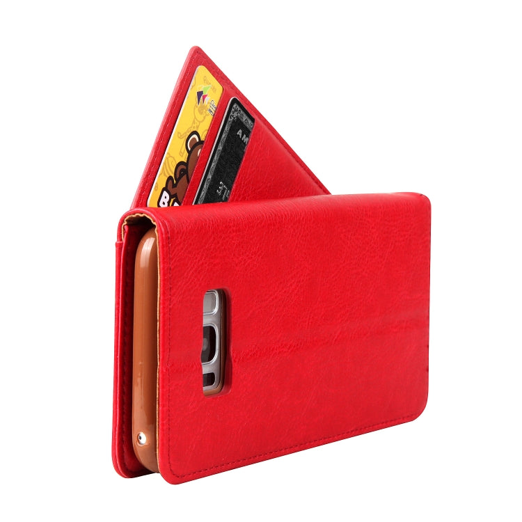 For Galaxy S8 CMai2 Kaka Series Litchi Texture Horizontal Flip Leather Case with Holder & Card Slots