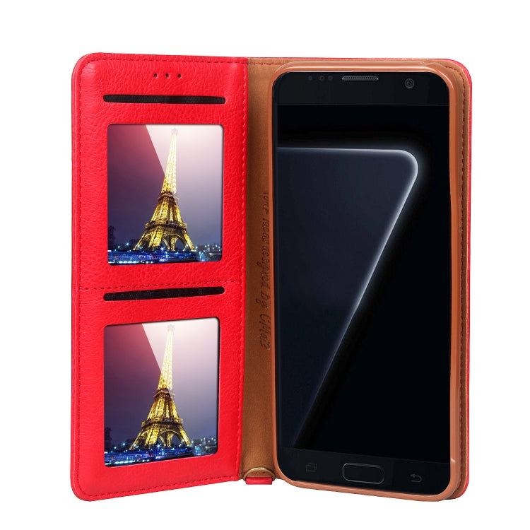 For Galaxy S8+ CMai2 Kaka Series Litchi Texture Horizontal Flip Leather Case with Holder & Card Slots