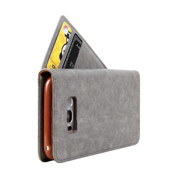 For Galaxy S8+ CMai2 Kaka Series Litchi Texture Horizontal Flip Leather Case with Holder & Card Slots