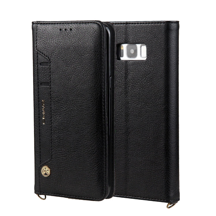 For Galaxy S8+ CMai2 Kaka Series Litchi Texture Horizontal Flip Leather Case with Holder & Card Slots