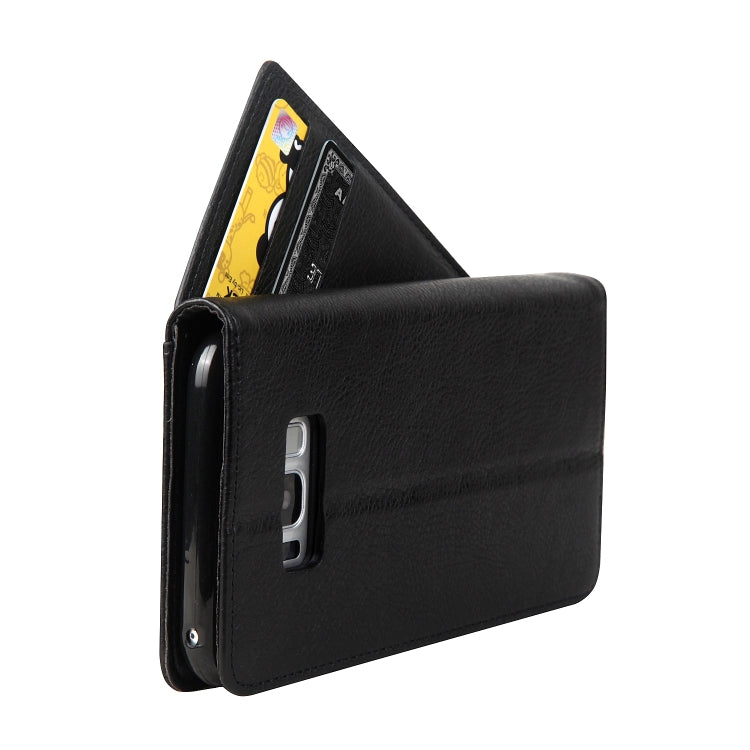 For Galaxy S8+ CMai2 Kaka Series Litchi Texture Horizontal Flip Leather Case with Holder & Card Slots