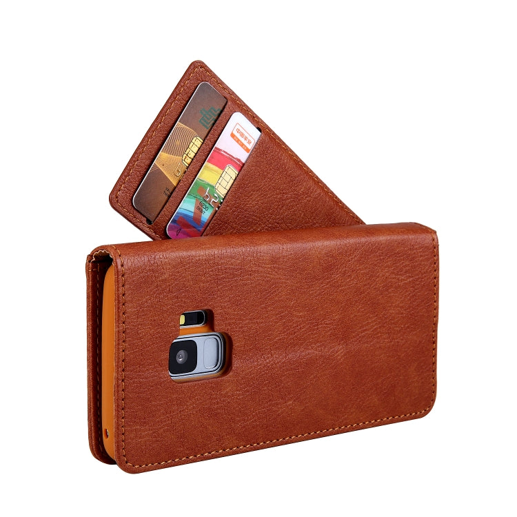 For Galaxy S9 CMai2 Kaka Series Litchi Texture Horizontal Flip Leather Case with Holder & Card Slots