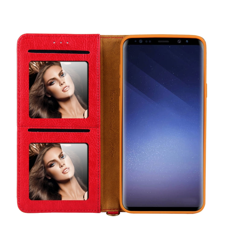 For Galaxy S9 CMai2 Kaka Series Litchi Texture Horizontal Flip Leather Case with Holder & Card Slots