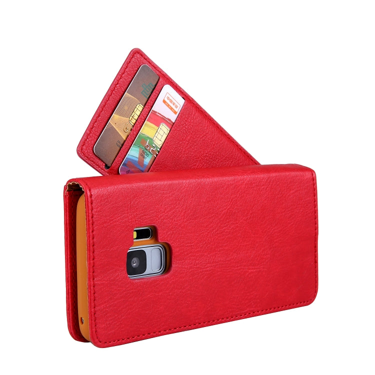 For Galaxy S9 CMai2 Kaka Series Litchi Texture Horizontal Flip Leather Case with Holder & Card Slots