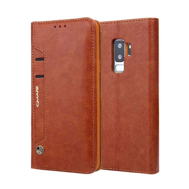 For Galaxy S9+ CMai2 Kaka Series Litchi Texture Horizontal Flip Leather Case with Holder & Card Slots