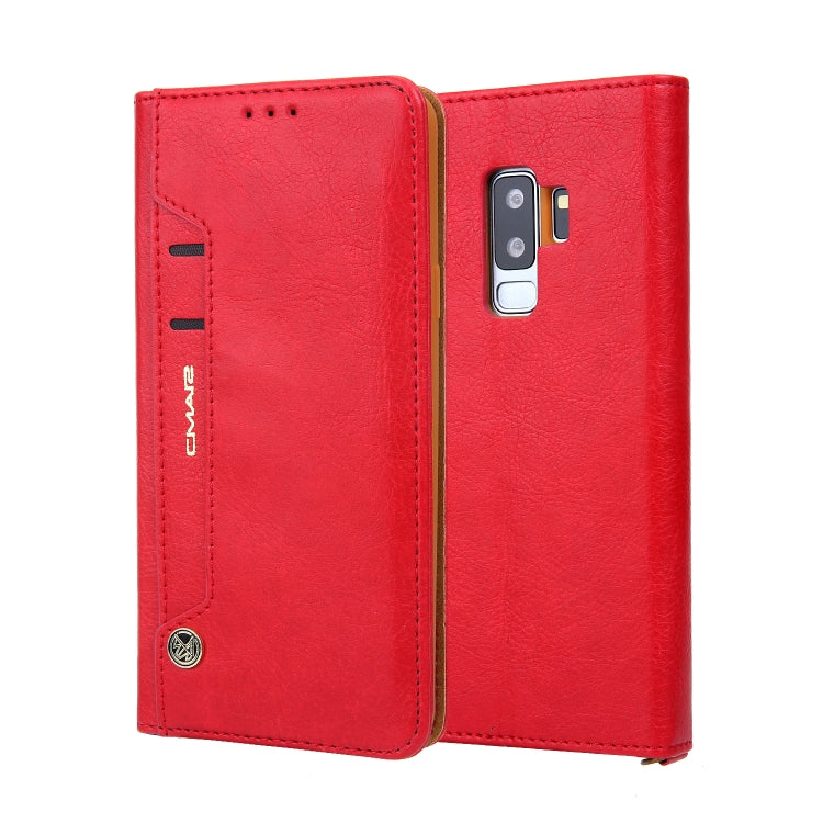 For Galaxy S9+ CMai2 Kaka Series Litchi Texture Horizontal Flip Leather Case with Holder & Card Slots