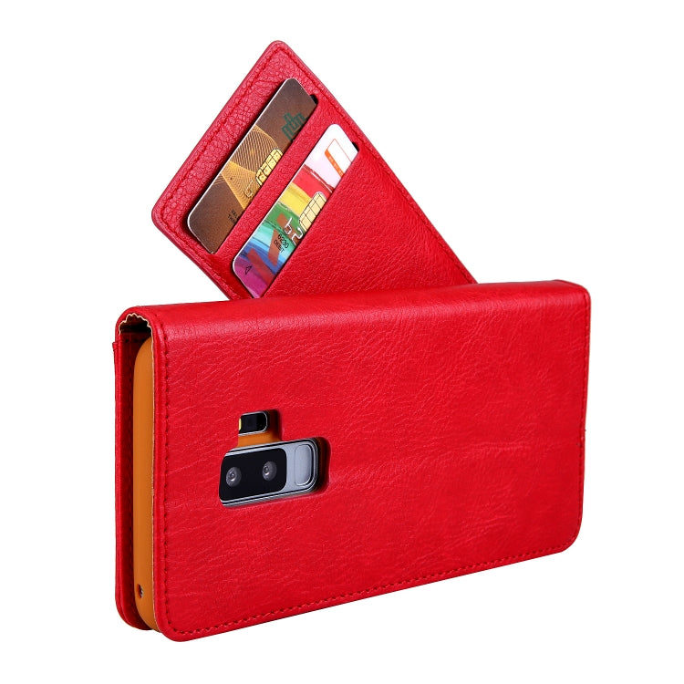 For Galaxy S9+ CMai2 Kaka Series Litchi Texture Horizontal Flip Leather Case with Holder & Card Slots