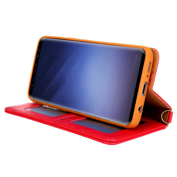 For Galaxy S9+ CMai2 Kaka Series Litchi Texture Horizontal Flip Leather Case with Holder & Card Slots