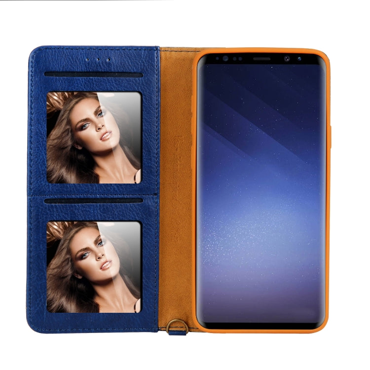 For Galaxy S9+ CMai2 Kaka Series Litchi Texture Horizontal Flip Leather Case with Holder & Card Slots