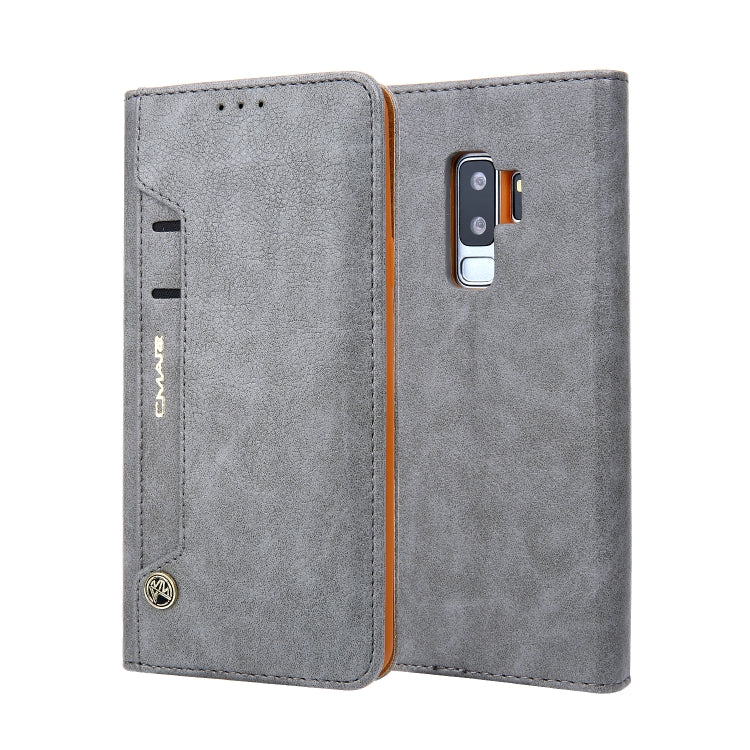 For Galaxy S9+ CMai2 Kaka Series Litchi Texture Horizontal Flip Leather Case with Holder & Card Slots
