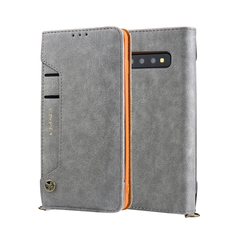 For Galaxy S10 CMai2 Kaka Series Litchi Texture Horizontal Flip Leather Case with Holder & Card Slots