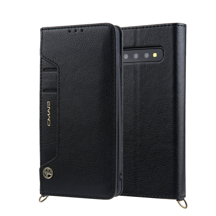 For Galaxy S10 CMai2 Kaka Series Litchi Texture Horizontal Flip Leather Case with Holder & Card Slots