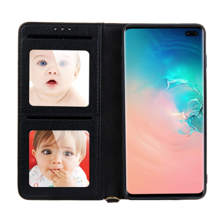 For Galaxy S10 CMai2 Kaka Series Litchi Texture Horizontal Flip Leather Case with Holder & Card Slots