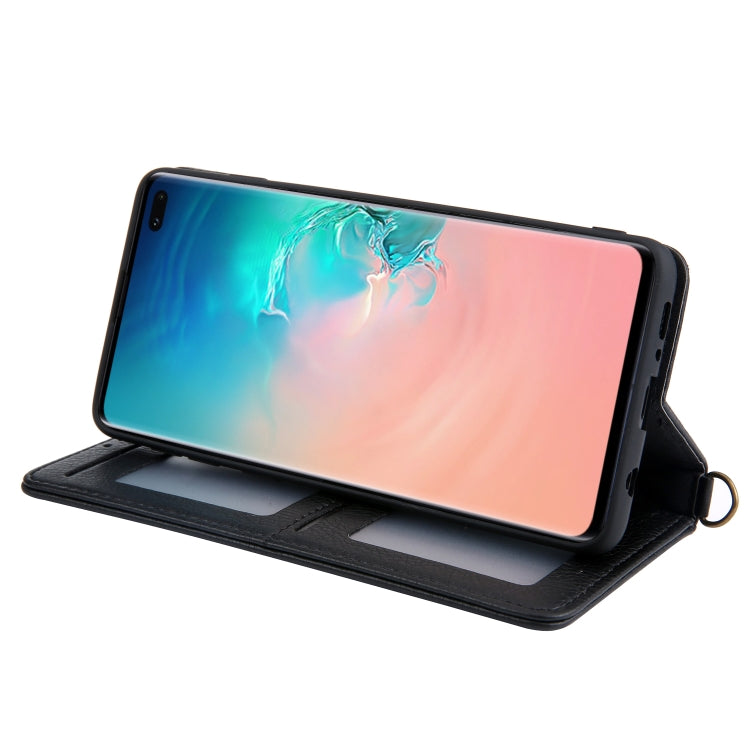 For Galaxy S10 CMai2 Kaka Series Litchi Texture Horizontal Flip Leather Case with Holder & Card Slots