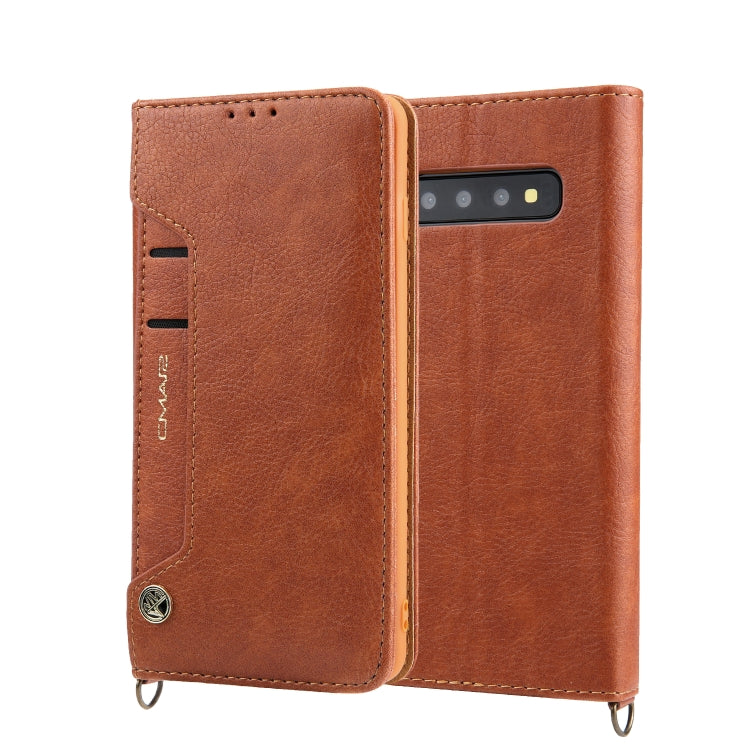 For Galaxy S10+ CMai2 Kaka Series Litchi Texture Horizontal Flip Leather Case with Holder & Card Slots